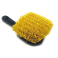 Car wheel cleaning brush with short handle clean for washing auto tire seat surface detailing brushes